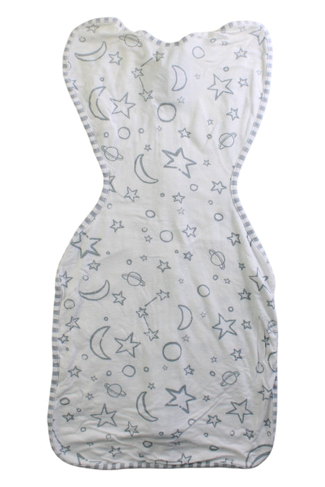 A White Sleepsacs from Love To Dream in size 0-3M for neutral. (Back View)