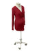 A Red Long Sleeve Tops from Seraphine in size Maternity-S for maternity. (Front View)