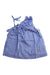 A Blue Sleeveless Tops from Crewcuts in size 3T for girl. (Front View)