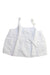 A White Sleeveless Tops from Hilly Chrisp in size 6T for girl. (Front View)
