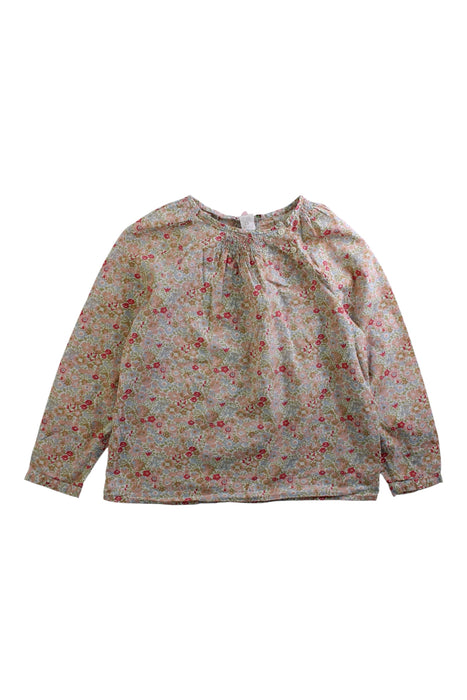 A Multicolour Long Sleeve Tops from Bonpoint in size 6T for girl. (Front View)