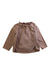 A Brown Long Sleeve Tops from COS in size 4T for girl. (Front View)