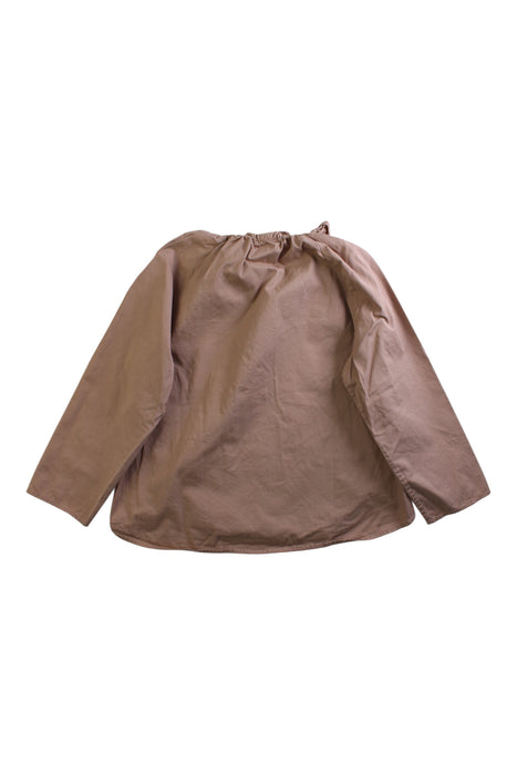 A Brown Long Sleeve Tops from COS in size 4T for girl. (Back View)