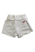 A Ivory Shorts from Seed in size 5T for girl. (Back View)