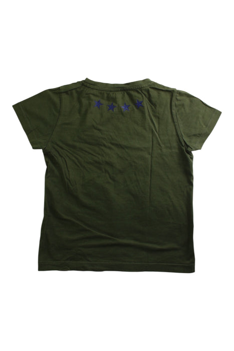 A Green Short Sleeve T Shirts from Shanghai Tang in size 4T for boy. (Back View)