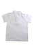 A White Short Sleeve Polos from Shanghai Tang in size 4T for boy. (Back View)