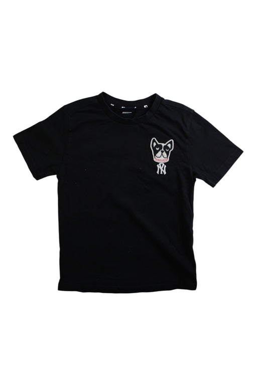 A Black Short Sleeve T Shirts from MLB in size 5T for boy. (Front View)