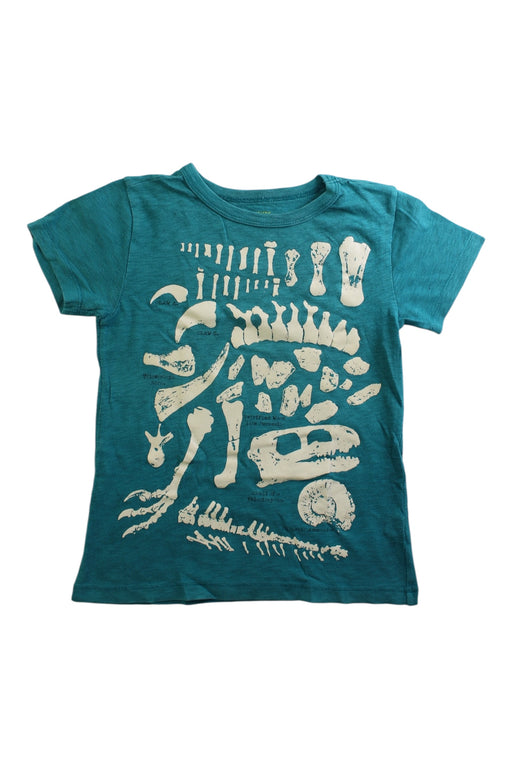 A Teal Short Sleeve T Shirts from Crewcuts in size 4T for neutral. (Front View)
