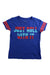 A Blue Short Sleeve T Shirts from Crewcuts in size 4T for boy. (Front View)