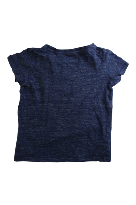 A Blue Short Sleeve T Shirts from Seed in size 6T for boy. (Back View)