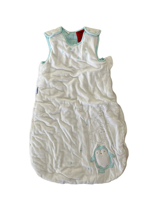 A White Sleepsacs from Grobag in size 12-18M for neutral. (Front View)