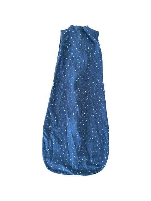 A Blue Sleepsacs from ErgoPouch in size 0-3M for neutral. (Back View)