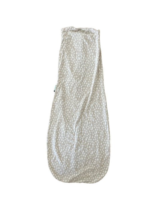 A Beige Sleepsacs from ErgoPouch in size 0-3M for neutral. (Back View)