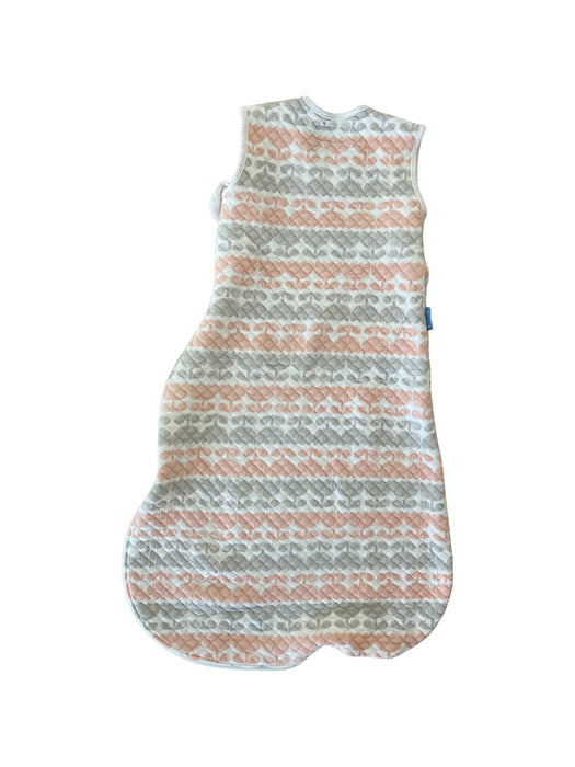 A Peach Sleepsacs from Grobag in size 12-18M for neutral. (Back View)