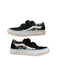 A Black Sneakers from Vans in size 6T for neutral. (Back View)