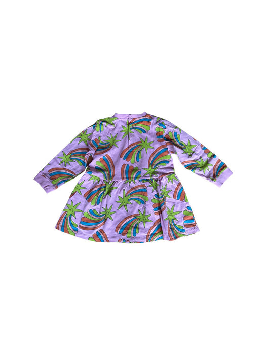 A Purple Long Sleeve Dresses from Stella McCartney in size 3T for girl. (Back View)