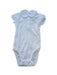 A White Short Sleeve Bodysuits from Jacadi in size 3-6M for neutral. (Front View)