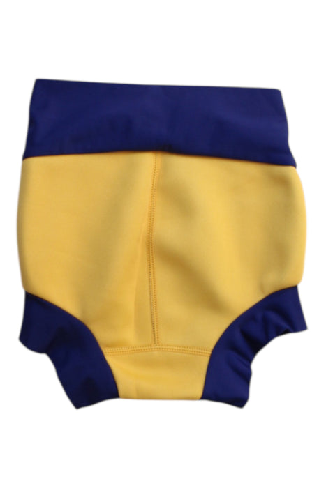 A Blue Swim Diapers from Splash About in size 4T for neutral. (Back View)