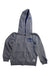 A Grey Hooded Sweatshirts from Roots in size 5T for boy. (Front View)