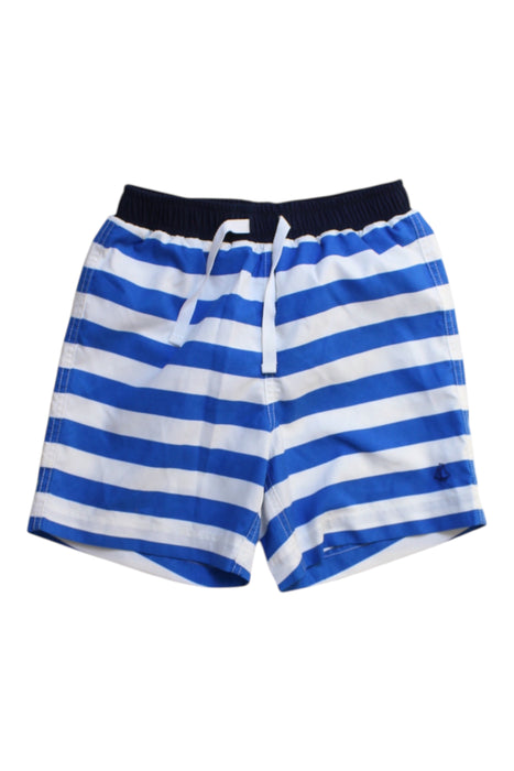 A Blue Swim Shorts from Petit Bateau in size 3T for boy. (Front View)