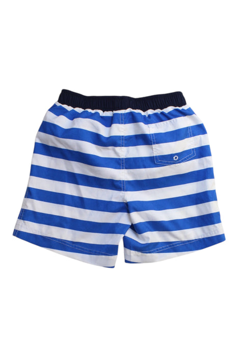 A Blue Swim Shorts from Petit Bateau in size 3T for boy. (Back View)