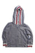 A Grey Hooded Sweatshirts from Roots in size 5T for boy. (Front View)