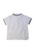A Grey Short Sleeve Polos from Petit Bateau in size 4T for boy. (Back View)