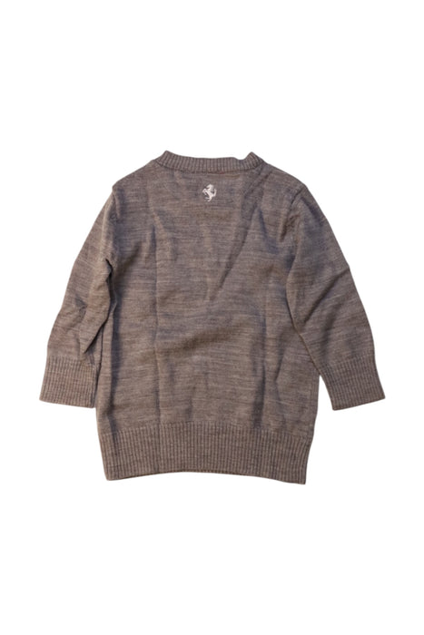 A Grey Knit Sweaters from Ferrari in size 6-12M for boy. (Back View)