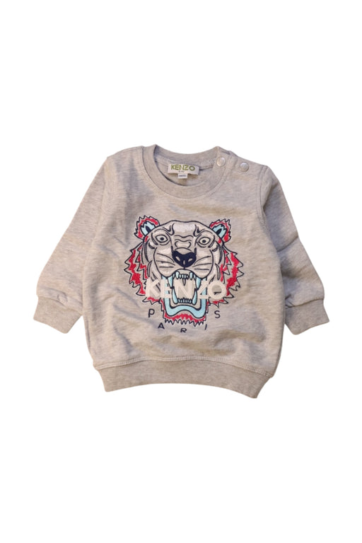 A Grey Crewneck Sweatshirts from Kenzo in size 3-6M for neutral. (Front View)