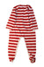 A Red Onesies from Petit Bateau in size 2T for boy. (Back View)