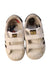 A White Sneakers from Adidas in size 18-24M for neutral. (Back View)