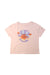 A Pink Short Sleeve T Shirts from Gingersnaps in size 12Y for girl. (Front View)