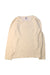 A Ivory Long Sleeve T Shirts from Petit Bateau in size 10Y for girl. (Front View)