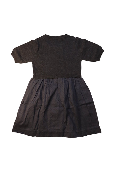 A Grey Sweater Dresses from Velveteen in size 10Y for girl. (Back View)