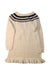 A Beige Sweater Dresses from Jacadi in size 6T for girl. (Back View)