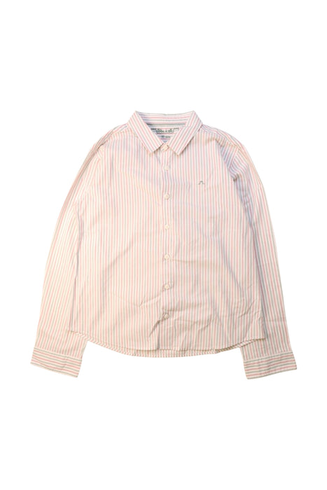 A White Long Sleeve Shirts from Chateau de Sable in size 10Y for boy. (Front View)