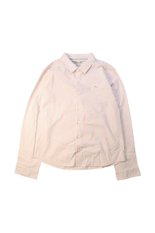 A White Long Sleeve Shirts from Chateau de Sable in size 10Y for boy. (Front View)
