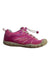 A Pink Sneakers from Keen in size 7Y for girl. (Front View)