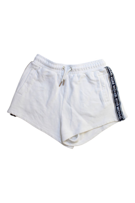 A White Shorts from Michael Kors in size 14Y for girl. (Front View)