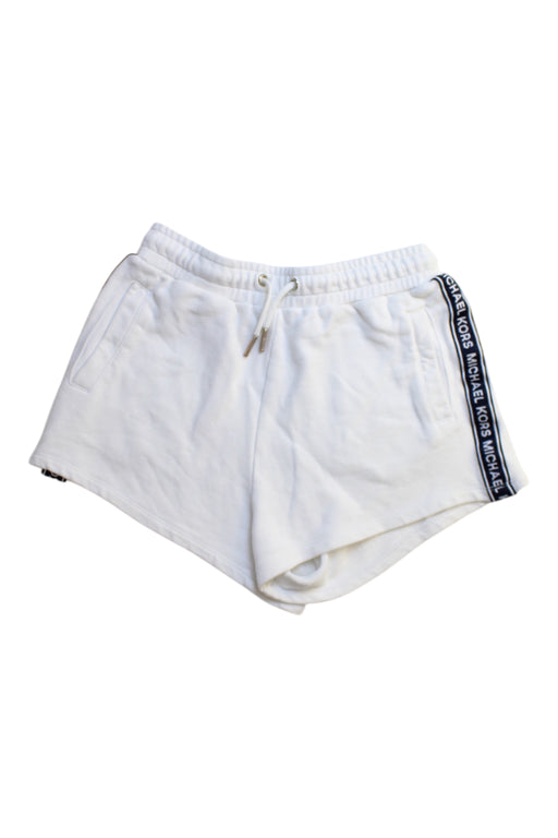 A White Shorts from Michael Kors in size 14Y for girl. (Front View)