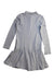 A Grey Long Sleeve Dresses from Polo Ralph Lauren in size 8Y for girl. (Back View)