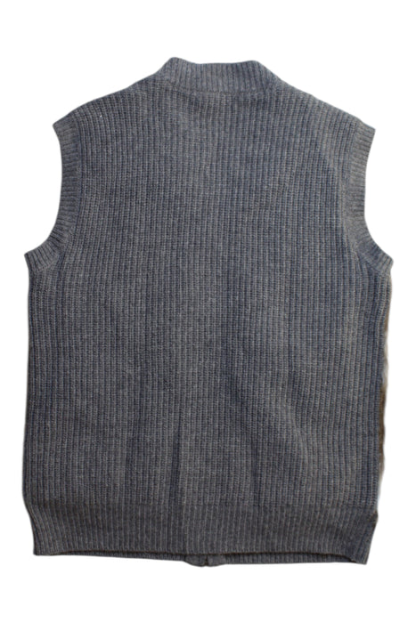 A Grey Outerwear Vests from Crewcuts in size 10Y for girl. (Back View)
