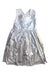 A Silver Sleeveless Dresses from COS in size 8Y for girl. (Front View)