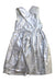 A Silver Sleeveless Dresses from COS in size 8Y for girl. (Back View)