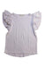 A White Short Sleeve Tops from MarMar in size 9Y for girl. (Front View)