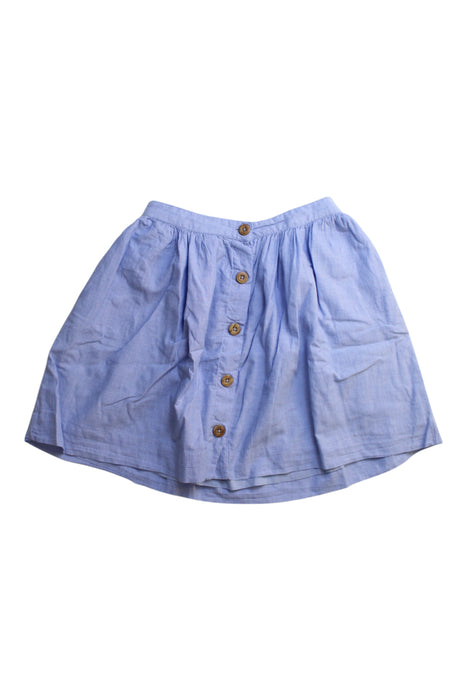 A Blue Mid Skirts from Lindex in size 8Y for girl. (Front View)