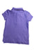 A Purple Short Sleeve Polos from Polo Ralph Lauren in size 10Y for girl. (Back View)
