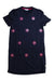 A Navy Short Sleeve Dresses from Little Marc Jacobs in size 10Y for girl. (Front View)