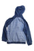 A Blue Zippered Sweatshirts from Polarn O. Pyret in size 8Y for boy. (Back View)