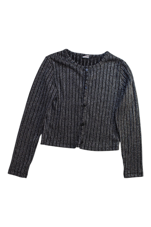 A Black Long Sleeve Tops from Lindex in size 8Y for girl. (Front View)